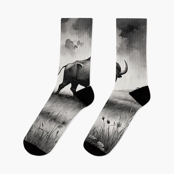 Item preview, Buffalo Wildlife  Snow winter version Collection #4 designed and sold by Helios Be. Lavsh.