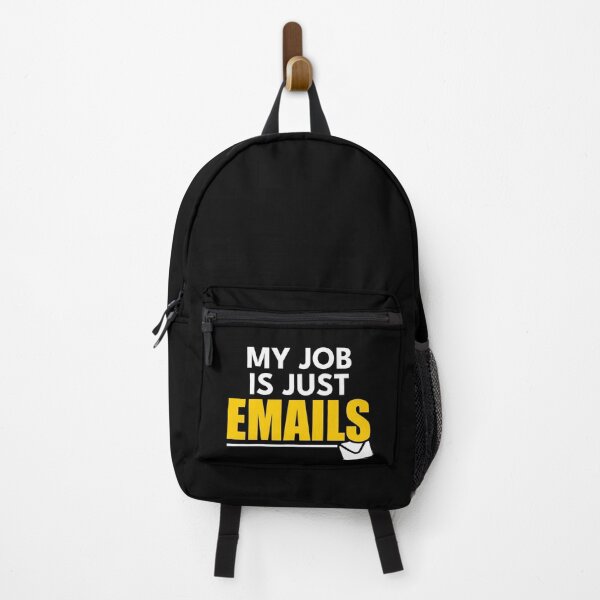 Item preview, My Job Is Just Emails Funny Office Quote designed and sold by Nagara Store.