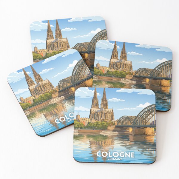 Item preview, Cologne Germany - Travel art designed and sold by Marciolini.