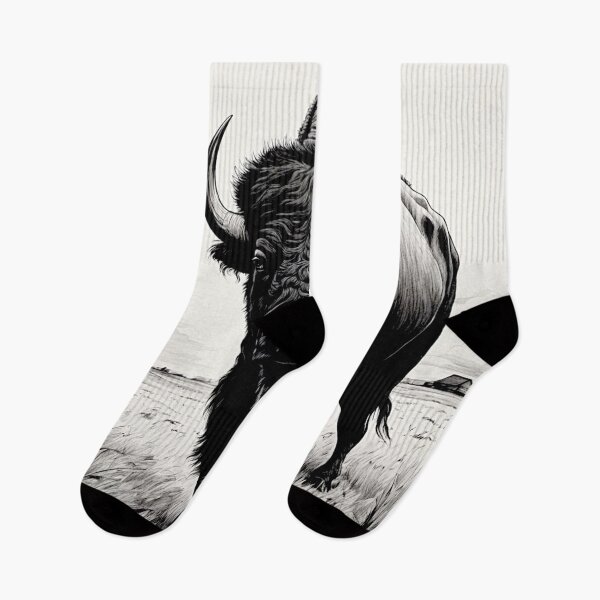 Item preview, Buffalo Wildlife  Snow winter version Collection #5 designed and sold by Helios Be. Lavsh.