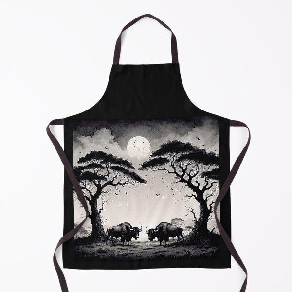 Item preview, Buffalo Wildlife Snow winter version Collection #6 designed and sold by Helios Be. Lavsh.