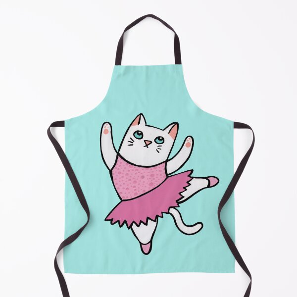 Item preview, White Cat Dancer designed and sold by evelyn-at-work.