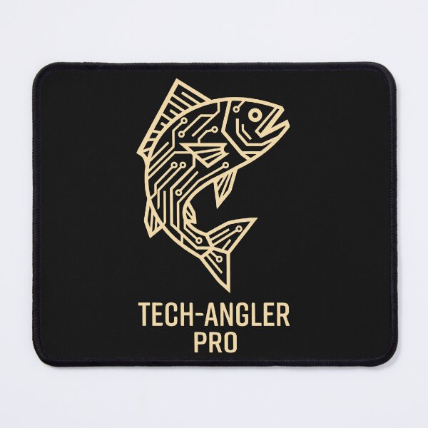 Item preview, Tech Angler Pro Circuit Fish Logo designed and sold by EimSol.