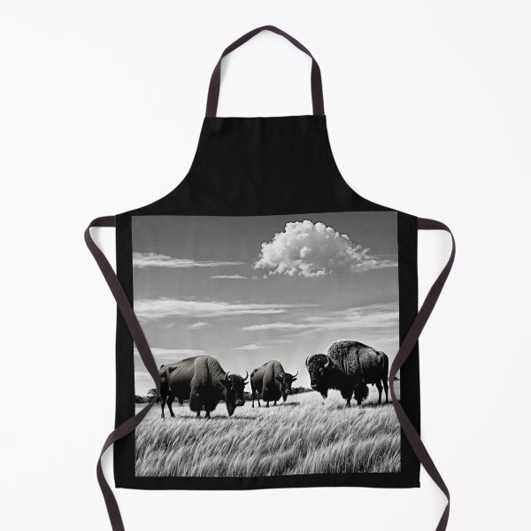 Item preview, Buffalo Wildlife Snow winter version Collection #7 designed and sold by Helios Be. Lavsh.