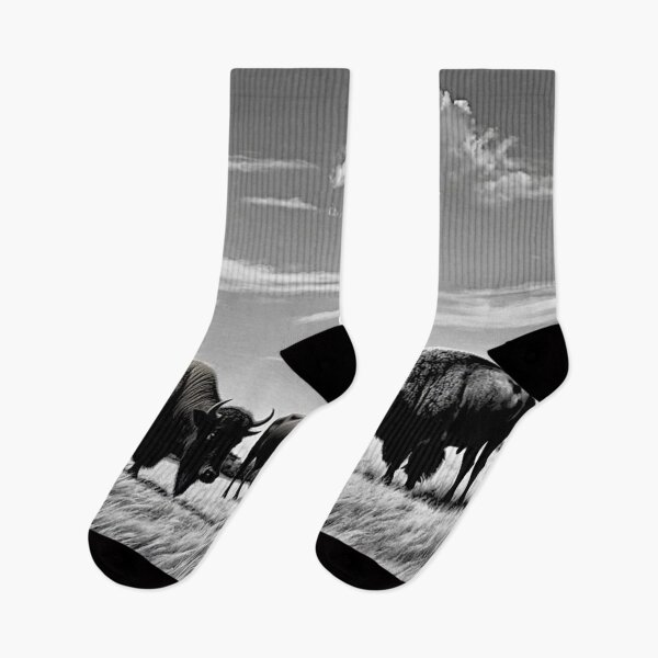 Item preview, Buffalo Wildlife  Snow winter version Collection #7 designed and sold by Helios Be. Lavsh.