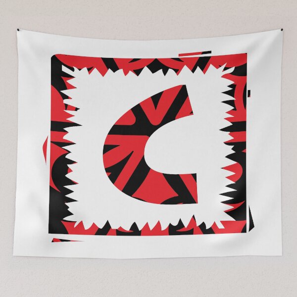 Item preview, Alphabets Doodle - Jagged Color | ZMYCYC 24 designed and sold by MyStickersCove.