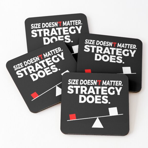 Item preview,  Size Doesn’t Matter – Strategy Does designed and sold by TomoMadeIt.