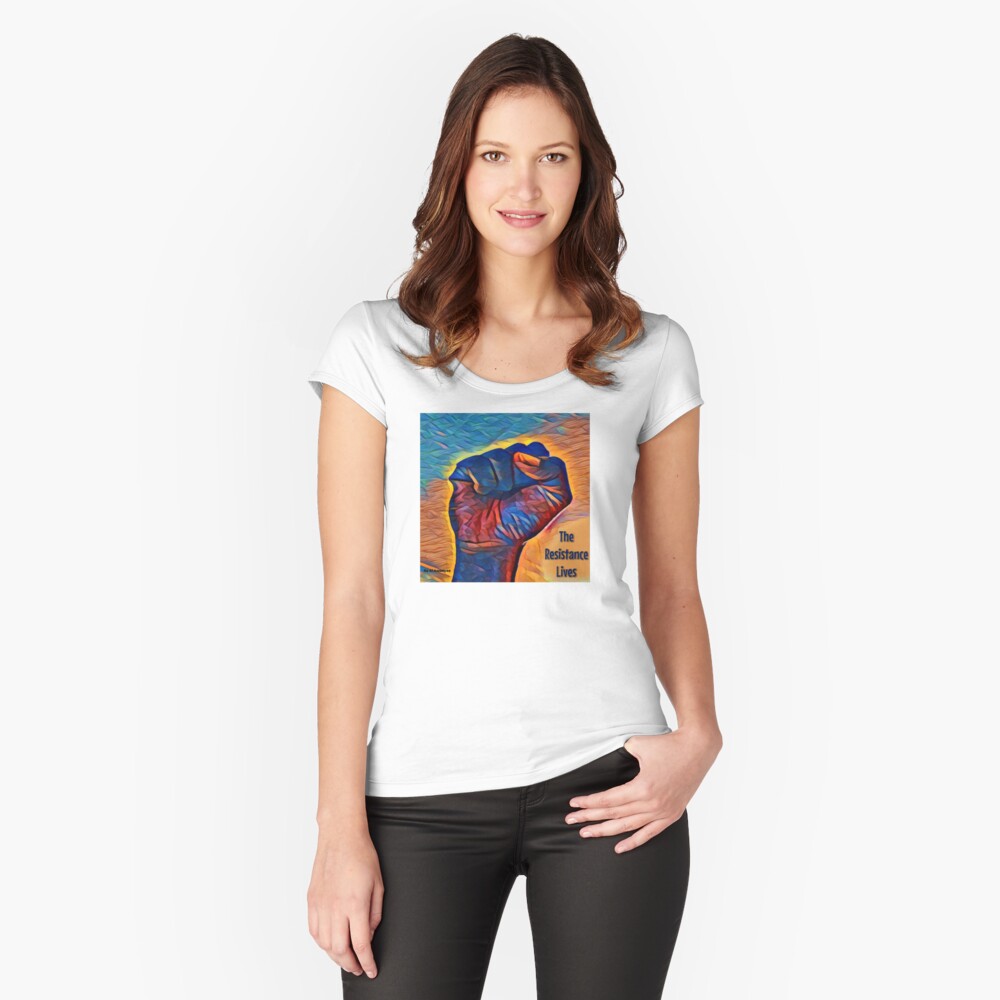 Item preview, Fitted Scoop T-Shirt designed and sold by AlAmbrose.