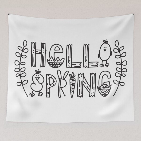 Item preview, Hello Spring designed and sold by Texas Southern Studio.