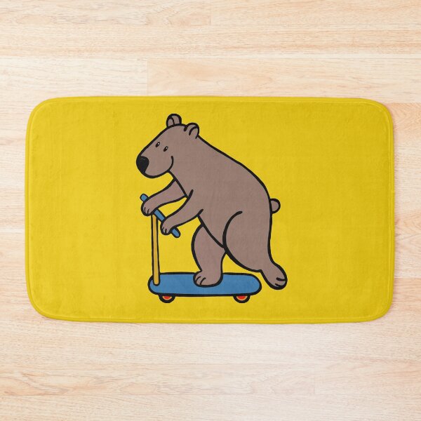Item preview, Bear on wheels designed and sold by evelyn-at-work.