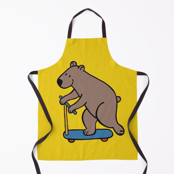 Item preview, Bear on wheels designed and sold by evelyn-at-work.