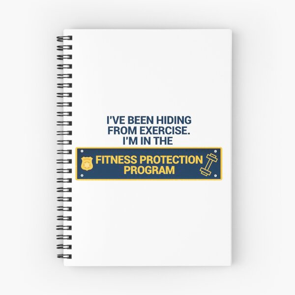 Item preview, Hiding From Exercise In Fitness Protection Prog designed and sold by SassyYetClassy.