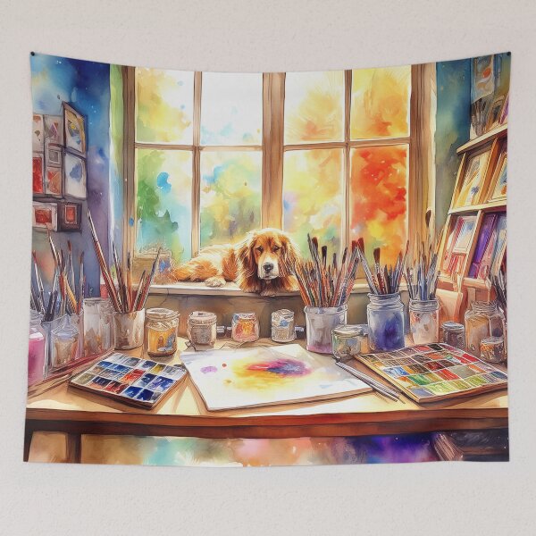Item preview, Doggy Art Studio designed and sold by MystAvalon.