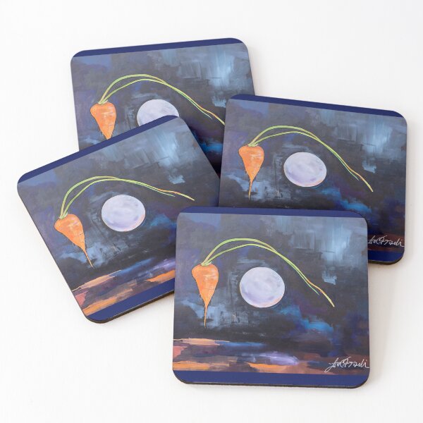 Item preview, Carrot Over the Moon designed and sold by lorafinelli.