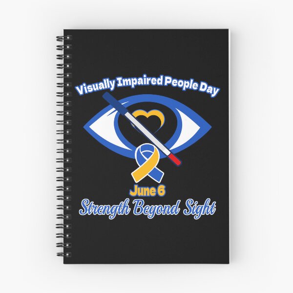 Item preview, Strength Beyond Sight – Visually Impaired People Day June 6 designed and sold by Eyepatch-Jacks.