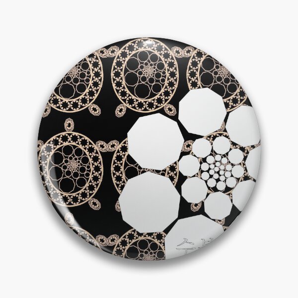 Item preview, Shell of Nine Turtle + - Peach on Black - Medium designed and sold by SurfaceLab.