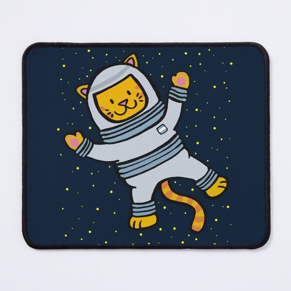 Item preview, astrocat in space designed and sold by evelyn-at-work.