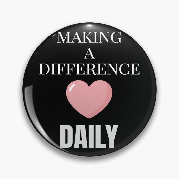 Item preview, Making A Difference Daily - Inspiring Teacher Heart Gift Design designed and sold by Dantin.