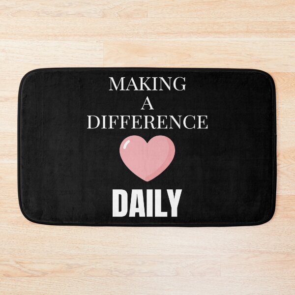Item preview, Making A Difference Daily - Inspiring Teacher Heart Gift Design designed and sold by Dantin.