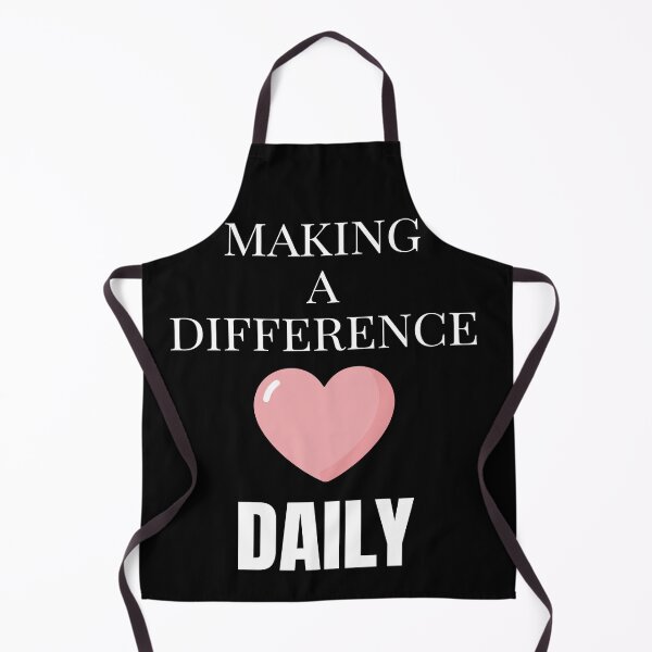 Item preview, Making A Difference Daily - Inspiring Teacher Heart Gift Design designed and sold by Dantin.