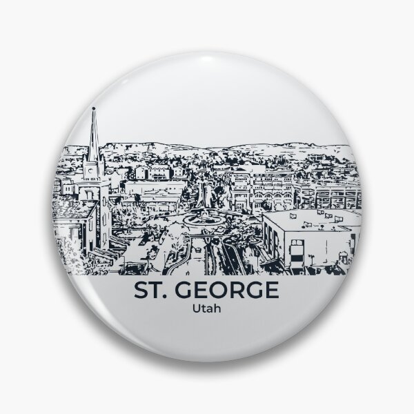 Artikelvorschau, St. George - Utah entworfen und verkauft von Lakeric Cityscapes.