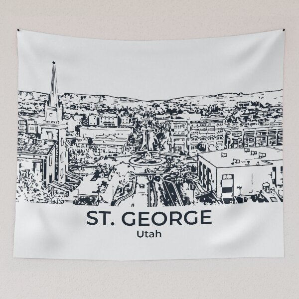 Item preview, St George - Utah designed and sold by Lakeric Cityscapes.