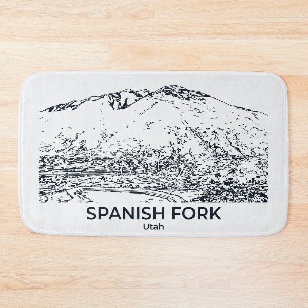 Item preview, Spanish Fork - Utah designed and sold by Lakeric Cityscapes.