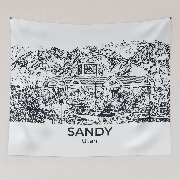Item preview, Sandy - Utah designed and sold by Lakeric Cityscapes.