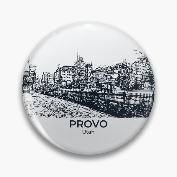 Item preview, Provo - Utah designed and sold by Lakeric Cityscapes.