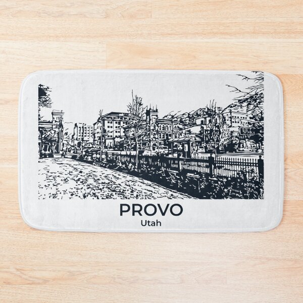 Item preview, Provo - Utah designed and sold by Lakeric Cityscapes.