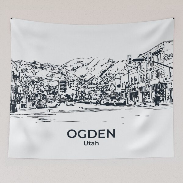 Item preview, Ogden - Utah designed and sold by Lakeric Cityscapes.