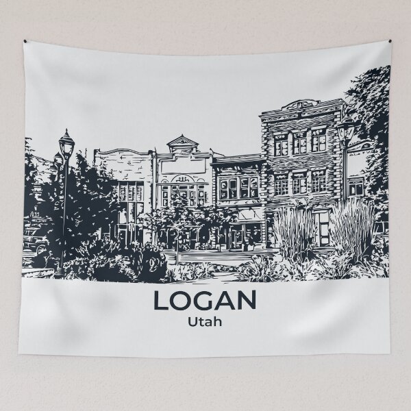 Item preview, Logan - Utah designed and sold by Lakeric Cityscapes.
