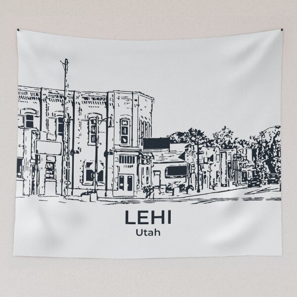 Item preview, Lehi - Utah designed and sold by Lakeric Cityscapes.