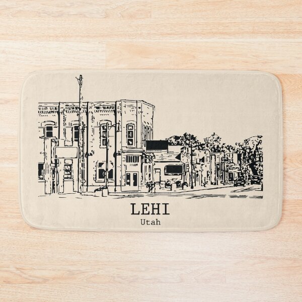 Item preview, Lehi - Utah designed and sold by Lakeric Cityscapes.
