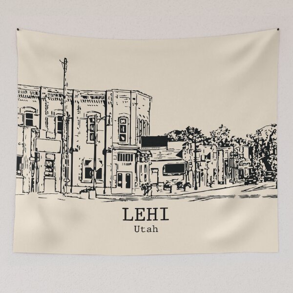 Item preview, Lehi - Utah designed and sold by Lakeric Cityscapes.