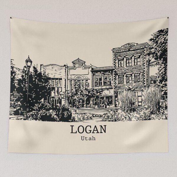 Item preview, Logan - Utah designed and sold by Lakeric Cityscapes.