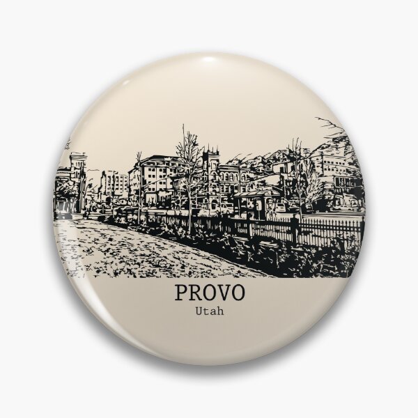 Item preview, Provo - Utah designed and sold by Lakeric Cityscapes.