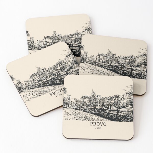 Item preview, Provo - Utah designed and sold by Lakeric Cityscapes.