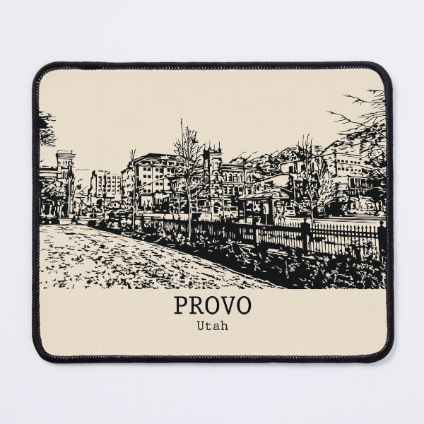 Item preview, Provo - Utah designed and sold by Lakeric Cityscapes.