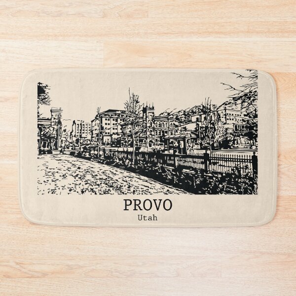 Item preview, Provo - Utah designed and sold by Lakeric Cityscapes.