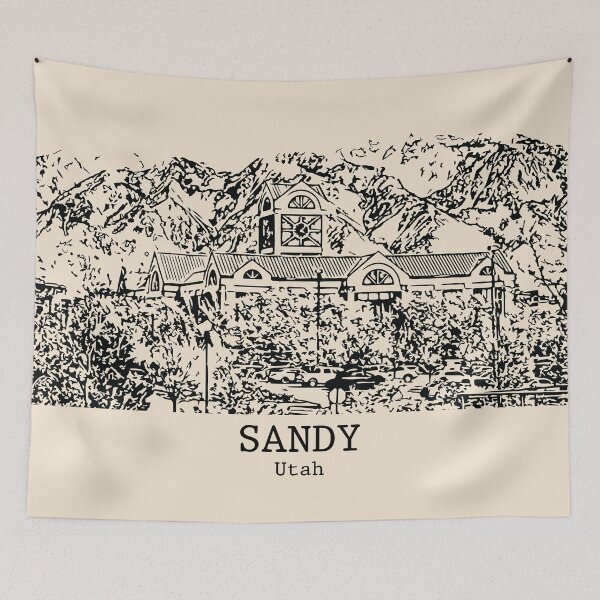 Item preview, Sandy - Utah designed and sold by Lakeric Cityscapes.