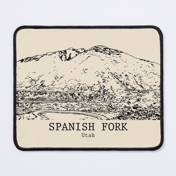 Item preview, Spanish Fork - Utah designed and sold by Lakeric Cityscapes.