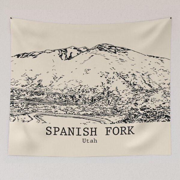 Item preview, Spanish Fork - Utah designed and sold by Lakeric Cityscapes.