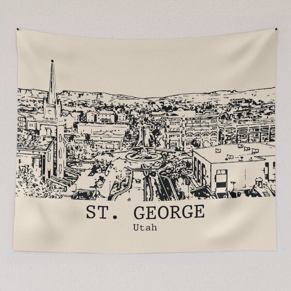 Item preview, St George - Utah designed and sold by Lakeric Cityscapes.