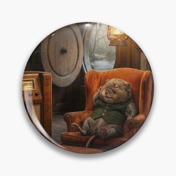 Item preview, Water Vole Naps After Day on the River designed and sold by Tridentulus.