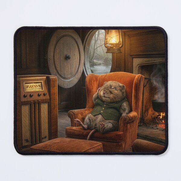 Item preview, Water Vole Naps After Day on the River designed and sold by Tridentulus.