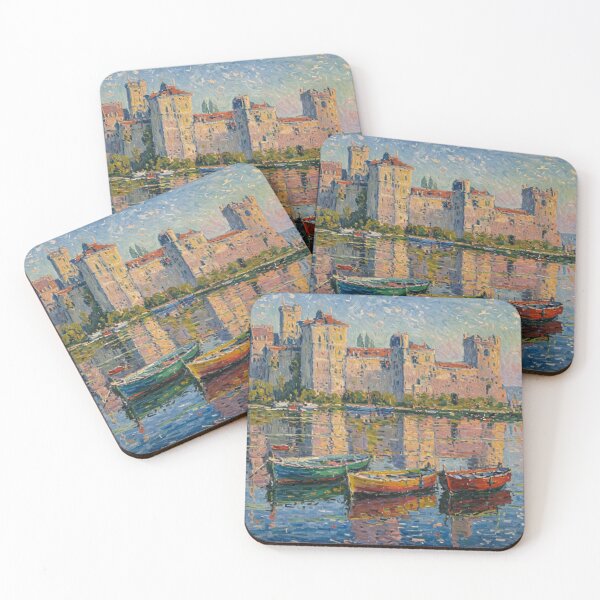 Item preview, Castle ruins against a coastal landscape designed and sold by sid1802.