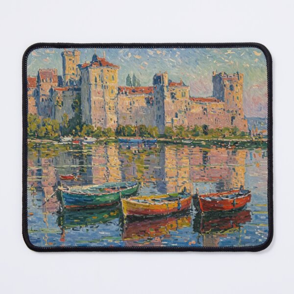 Item preview, Castle ruins against a coastal landscape designed and sold by sid1802.