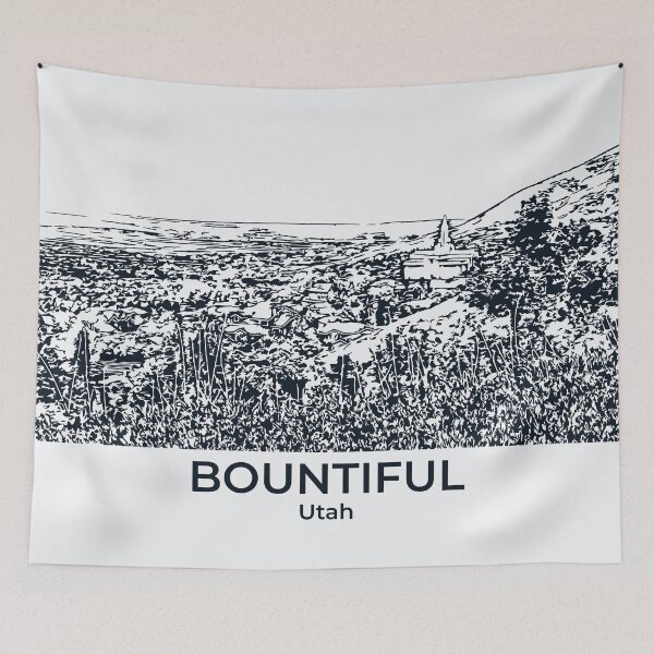 Item preview, Bountiful - Utah designed and sold by Lakeric Cityscapes.