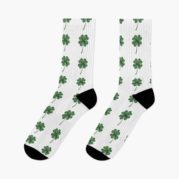 Item preview, Geometric Green Four Leaf Clover designed and sold by PMTaurus.